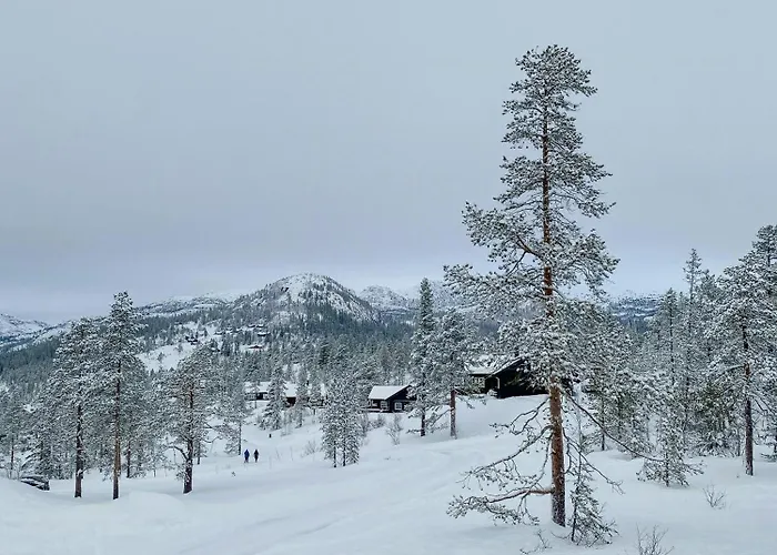 펜션 Modern Family By The Trail In Tuddal